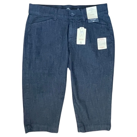 St. JOHN’S BAY capri stretch jean size women’s size 6P. - Picture 8 of 16